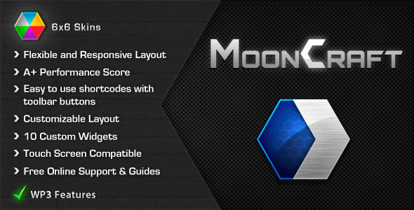 Mooncraft – Themeforest Premium Theme