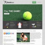 Tennisole theme wordpress free