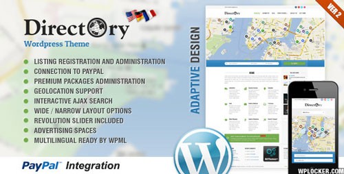 Directory Portal v2.6 WordPress Theme