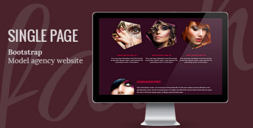 MAgency One Page Templat