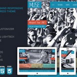 Muse Music Band Responsive WordPress Theme