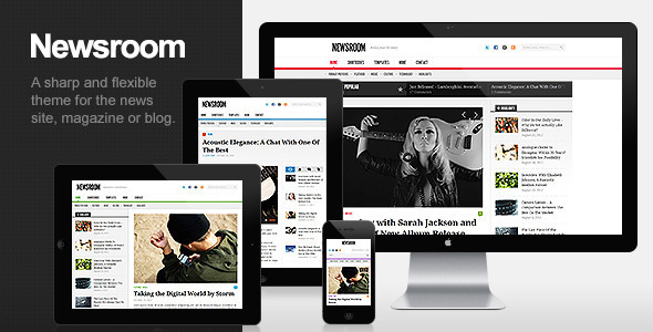 Newsroom – Responsive News & Magazine Theme